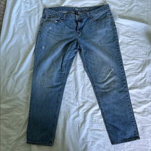 Gap Sexy Boyfriend Fit Distressed Jeans